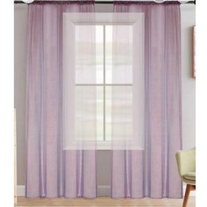 🍋(Free for anything) Sheer purple curtain